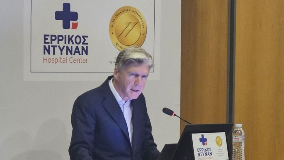 ο κ. Αλέξανδρος Σαρρηγεωργίου, Πρόεδρος και Διευθύνων Σύμβουλος της Eurolife FFH